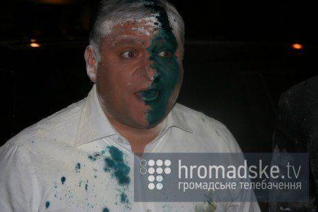 В Киеве "озеленили" Добкина В Киеве "озеленили" Добкина