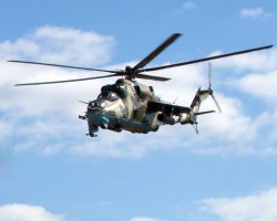 Над Славянском сбит вертолет украинских ВВС Над Славянском сбит вертолет украинских ВВС