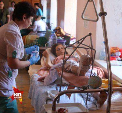 Спецкоры «КП» из Славянска: Счет раненых идет уже на сотни Спецкоры «КП» из Славянска: Счет раненых идет уже на сотни