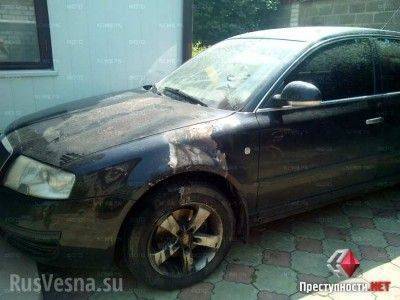 В Николаеве жгут машины волонтеров, помогающим хунте В Николаеве жгут машины волонтеров, помогающим хунте