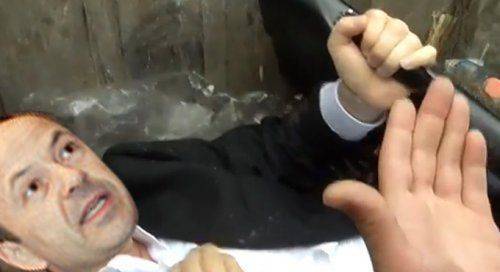 В Запорожье Тигипко хотели засунуть в мусорный бак В Запорожье Тигипко хотели засунуть в мусорный бак