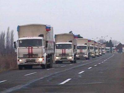 ЕС счёл второй российский гуманитарный конвой нарушением суверенитета Украины ЕС счёл второй российский гуманитарный конвой нарушением суверенитета Украины