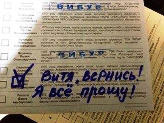 Украинцы голосовали за Путина, Ополчение и ДНР. Украинцы голосовали за Путина, Ополчение и ДНР.