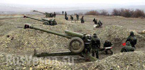 Вблизи Мариуполя артиллерия Новороссии ведет контрбатарейный огонь по позициям ВСУ Вблизи Мариуполя артиллерия Новороссии ведет контрбатарейный огонь по позициям ВСУ