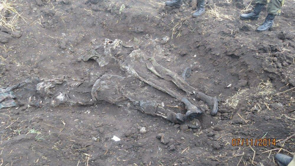 Эксгумация жертв украинского нацизма под Бирюково (18+) Эксгумация жертв украинского нацизма под Бирюково (18+)