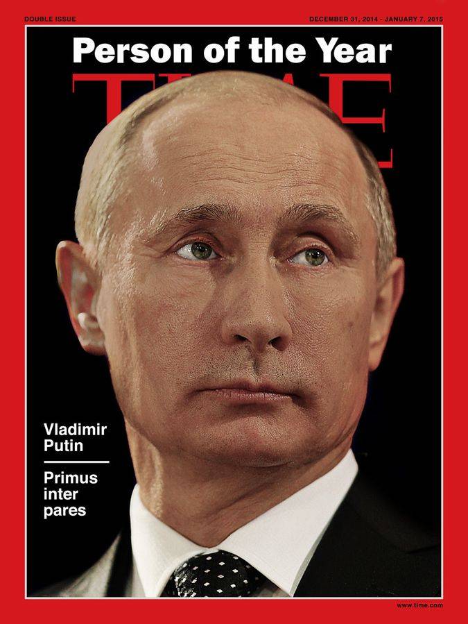 «Первый среди равных» – в Сети появилась обложка декабрьского Time «Первый среди равных» – в Сети появилась обложка декабрьского Time