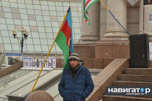 Акция чеченских сепаратистов на Майдане: Станцуем лезгинку и гопак на развалинах империи Акция чеченских сепаратистов на Майдане: Станцуем лезгинку и гопак на развалинах империи