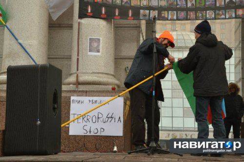 Акция чеченских сепаратистов на Майдане: Станцуем лезгинку и гопак на развалинах империи Акция чеченских сепаратистов на Майдане: Станцуем лезгинку и гопак на развалинах империи