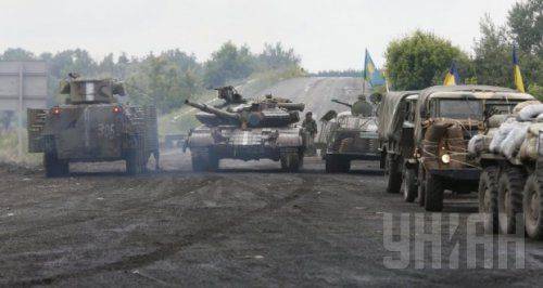 В районе Горловки начался танковый бой В районе Горловки начался танковый бой