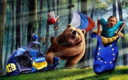 Запад: раненому «русскому медведю» надо нанести рану поглубже! 