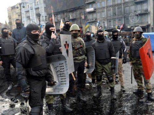 В Киеве проходит акция «Правого сектора» В Киеве проходит акция «Правого сектора»
