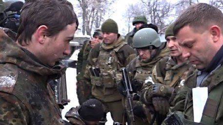 Украинские спецназовцы сдались в плен под Дебальцево Украинские спецназовцы сдались в плен под Дебальцево