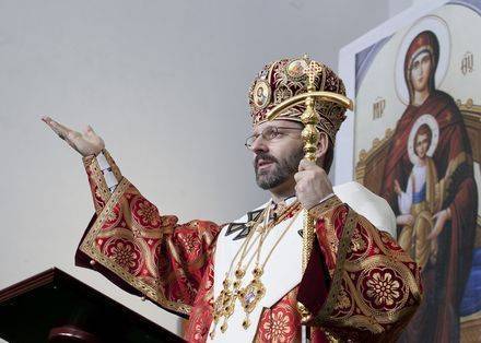 Глава украинских греко-католиков обвинил Папу Римского в «советской пропаганде» Глава украинских греко-католиков обвинил Папу Римского в «советской пропаганде»