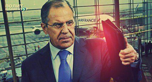 Лавров летит в Париж, чтобы предотвратить поставки оружия Украине Лавров летит в Париж, чтобы предотвратить поставки оружия Украине