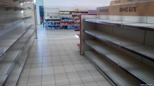 Продуктовый Майдан: львовяне дерутся за масло и муку Продуктовый Майдан: львовяне дерутся за масло и муку