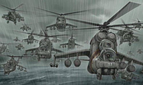 Военные учения: и летят вертолеты! Военные учения: и летят вертолеты!