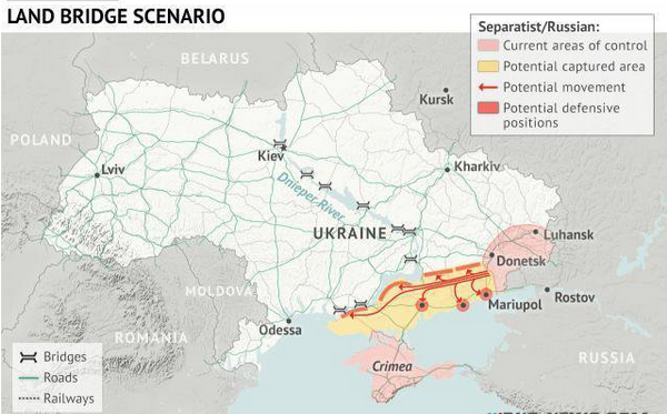 Stratfor: Три сценария вторжения РФ в Украину Stratfor: Три сценария вторжения РФ в Украину