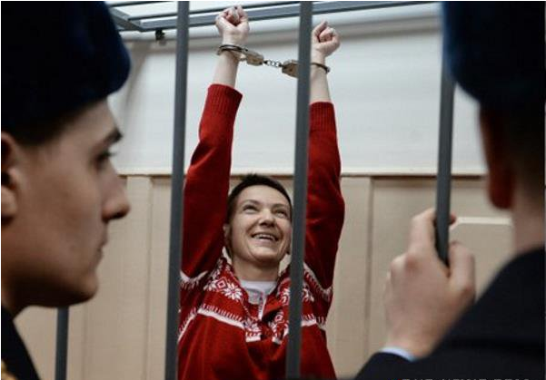 Летчица Савченко набрала в СИЗО несколько килограммов Летчица Савченко набрала в СИЗО несколько килограммов