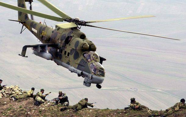Служащие Нацгвардии по дешевке продали два боевых вертолета Служащие Нацгвардии по дешевке продали два боевых вертолета