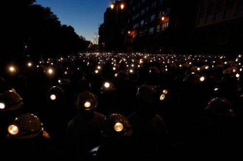 Во Львовской области началось настоящее шахтерское восстание Во Львовской области началось настоящее шахтерское восстание