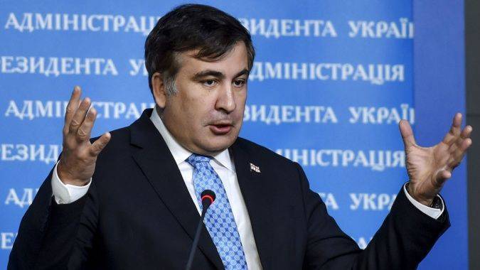 Саакашвили проговорился о том, что Украина продолжает боевые действия Саакашвили проговорился о том, что Украина продолжает боевые действия