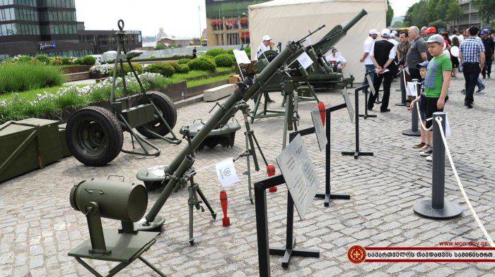 Новые образцы грузинского вооружения