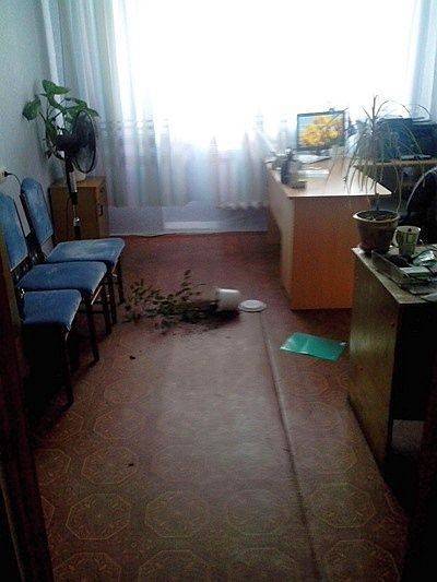 Шизофреничка Черновил вспомнила майданное прошлое и напала на офис нардепа Шизофреничка Черновил вспомнила майданное прошлое и напала на офис нардепа