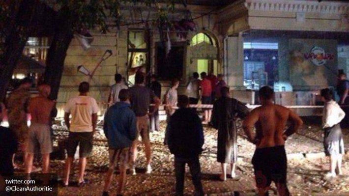 Взрыв у одесского кафе сторонников АТО признан терактом Взрыв у одесского кафе сторонников АТО признан терактом