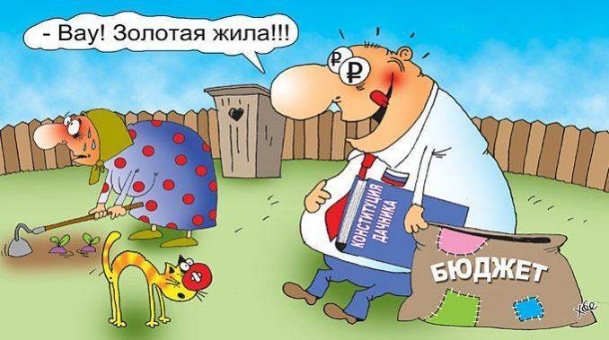 Дачников обложат штрафами до 500 тысяч рублей Дачников обложат штрафами до 500 тысяч рублей