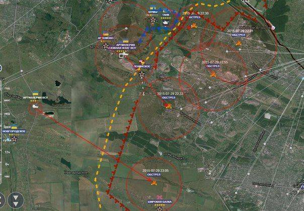 Сводки от ополчения Новороссии 30 июля 2015 Сводки от ополчения Новороссии 30 июля 2015
