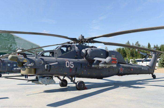 Серийный ударный вертолет Ми-28Н Серийный ударный вертолет Ми-28Н