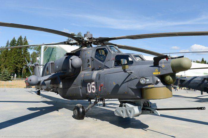 Серийный ударный вертолет Ми-28Н Серийный ударный вертолет Ми-28Н