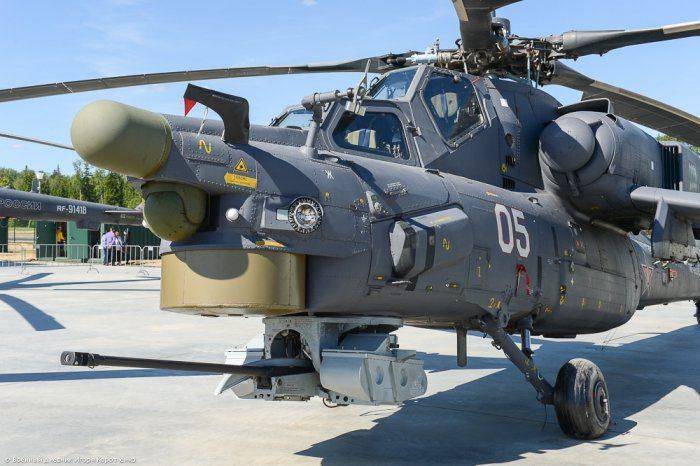 Серийный ударный вертолет Ми-28Н Серийный ударный вертолет Ми-28Н