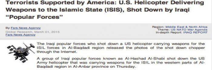 Десять причин, почему Исламское Государство «сделано в США» Десять причин, почему Исламское Государство «сделано в США»