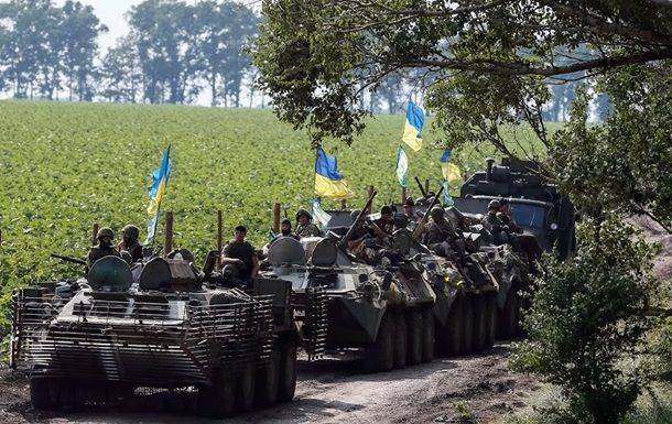 Украинская сторона сообщает, что впервые с февраля силы «АТО» перешли в наступление Украинская сторона сообщает, что впервые с февраля силы «АТО» перешли в наступление