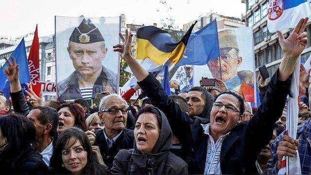 Для многих на Балканах Путин — почти бог Для многих на Балканах Путин — почти бог