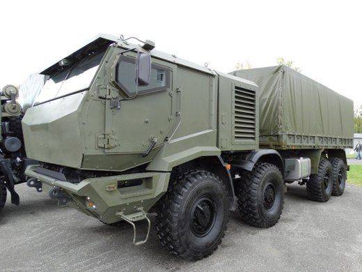 Новейший КАМАЗ-6560М с бронированной кабиной Новейший КАМАЗ-6560М с бронированной кабиной