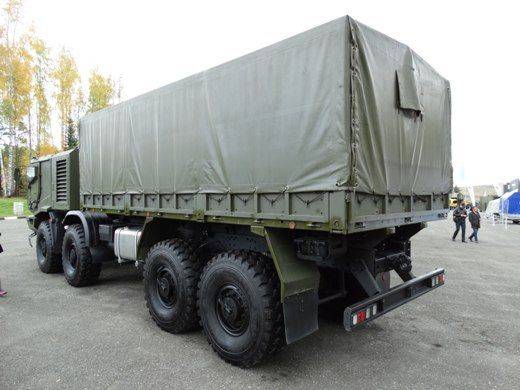 Новейший КАМАЗ-6560М с бронированной кабиной Новейший КАМАЗ-6560М с бронированной кабиной