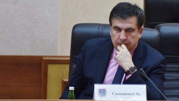 Саакашвили увидел угрозу в блокаде Крыма Саакашвили увидел угрозу в блокаде Крыма