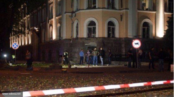 Взрыв у одесского здания СБУ оценили в 1 кг в тротиловом эквиваленте Взрыв у одесского здания СБУ оценили в 1 кг в тротиловом эквиваленте