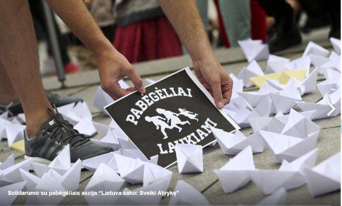 Цветная революция: Литва радостно встречает афроприбалтов Цветная революция: Литва радостно встречает афроприбалтов