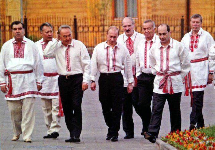 Страшный сон свидомых: Путин в вышиванке Страшный сон свидомых: Путин в вышиванке