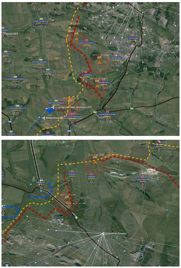 Сводки от ополчения Новороссии 9 ноября 2015 Сводки от ополчения Новороссии 9 ноября 2015