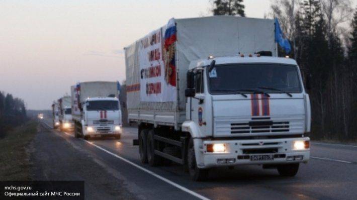 Донецк примет новый гумконвой МЧС России 19 ноября Донецк примет новый гумконвой МЧС России 19 ноября