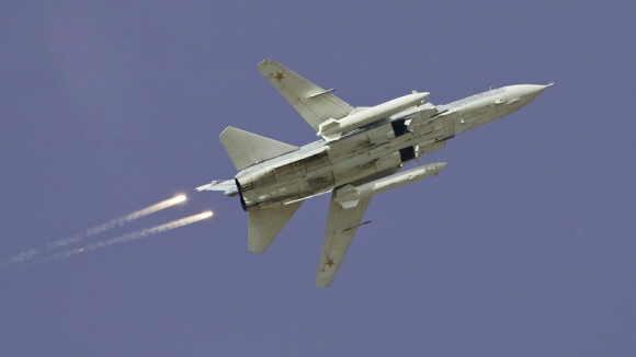 Ракета попала российскому Су-24 в сопло турбины Ракета попала российскому Су-24 в сопло турбины
