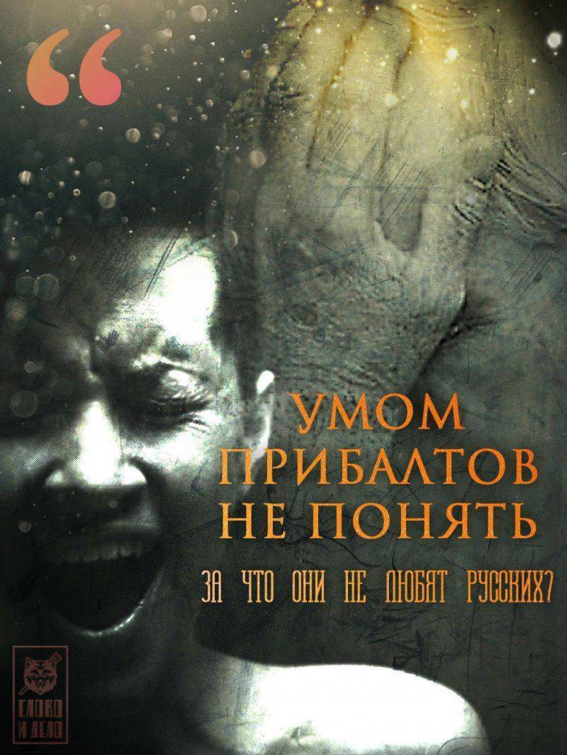 Умом прибалтов не понять: за что они не любят русских? Умом прибалтов не понять: за что они не любят русских?