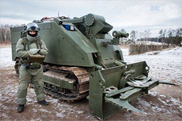 Военные роботы на службе Минобороны РФ Военные роботы на службе Минобороны РФ