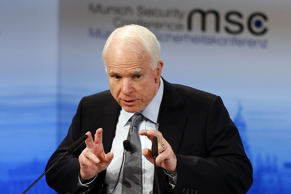 Маккейн признал успех России в Сирии и посулил Украине проблемы Маккейн признал успех России в Сирии и посулил Украине проблемы
