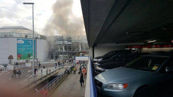 Теракт в Брюсселе: два взрыва в аэропорту, более десятка погибших Теракт в Брюсселе: два взрыва в аэропорту, более десятка погибших