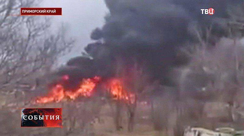 Пилот разбившегося Су-25 пытался увести самолет от жилых домов Пилот разбившегося Су-25 пытался увести самолет от жилых домов